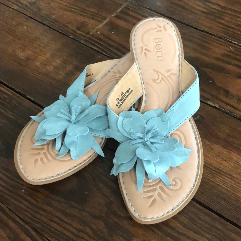 Born brand leather sandals never been worn!